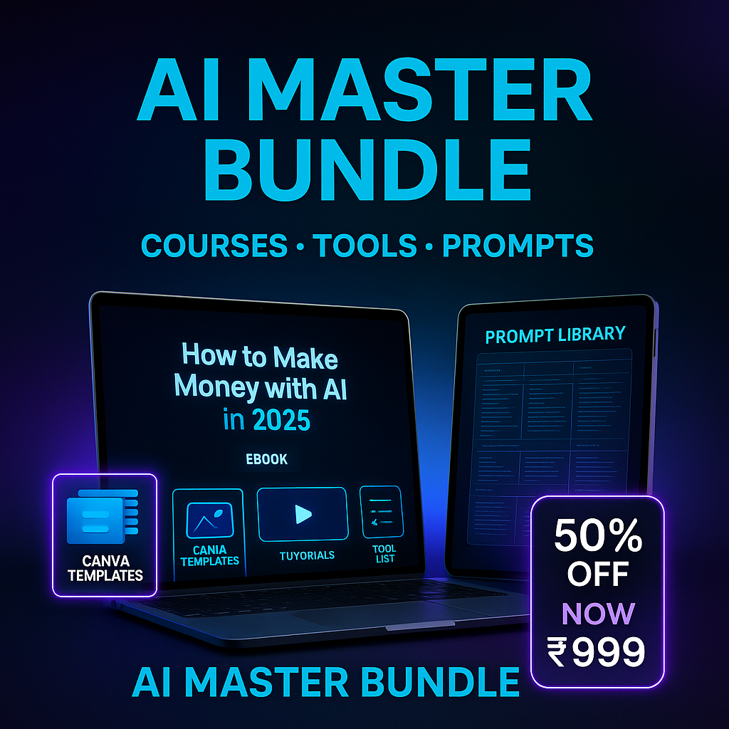 AI Master Bundle — Learn, Earn & Grow with AI Tools